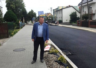 Przebudowa drogi Lipno - Smyczyna