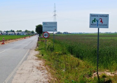 Trwa przebudowa drogi z Lipna do Smyczyny
