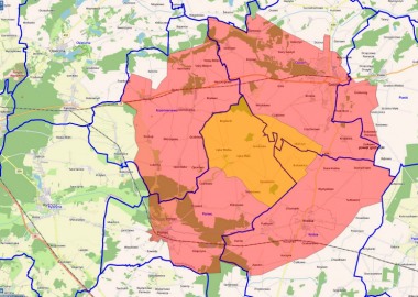 Obszar zapowietrzony i zagrożony