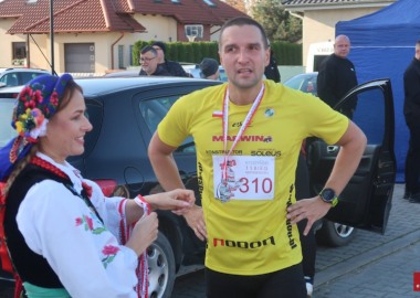 Krzysztof Szymanowski, zwycięzca XI Biegu Niepodległości w Rydzynie 