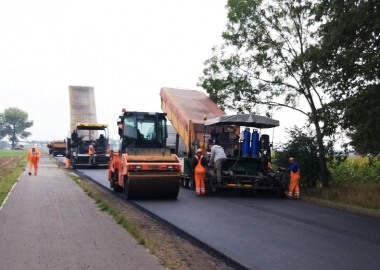 Przebudowa drogi Jezierzyce Kościelne - Gołanice