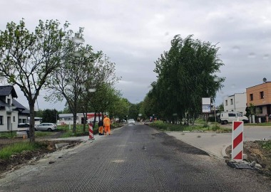 Przebudowa drogi w Krzemieniewie