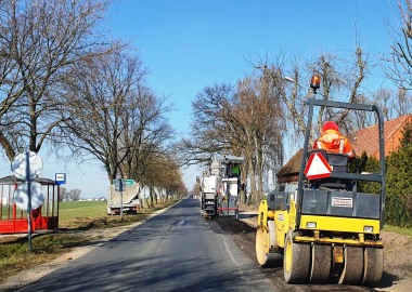 Przebudowa drogi powiatowej - ul. Mórkowskiej w Wilkowicach