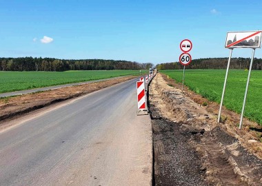 Przebudowa drogi powiatowej Osieczna - Łoniewo - Kąkolewo