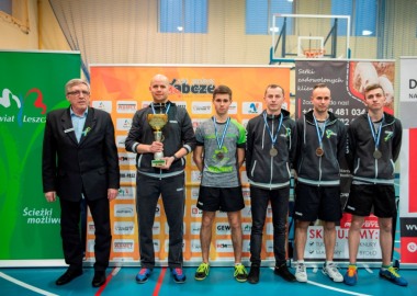 Tenisiści Wametu Dąbcze ze srebrnymi medalami Pucharu Polski edycji wielkopolskiej  