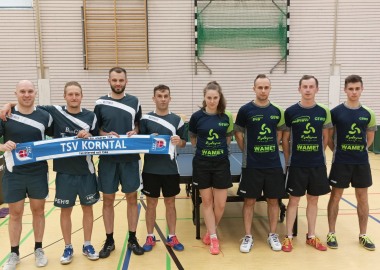 Drużyny Wametu Dąbcze i TSV Korntal