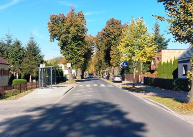 Ul. Lipowa w Wilkowicach