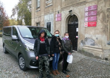 Nowy mikrobus w SOSW Rydzyna