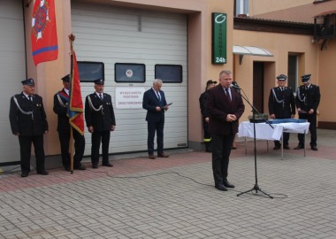 Przekazanie samochodu OSP Kąkolewo