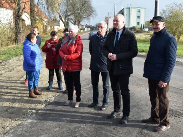 Oficjalne zakończenie przebudowy drogi do Gronówka