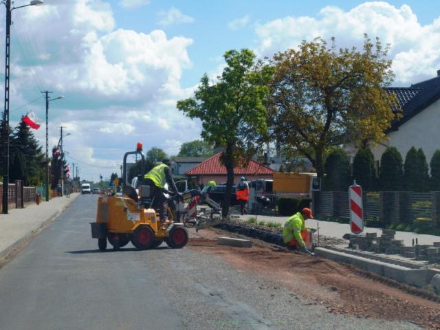 Przebudowa drogi w Lipnie